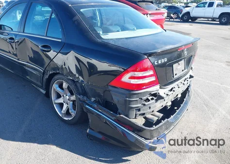 2007 Mercedes-Benz C 230 Sport from USA, damaged, VIN WDBRF52H87F934306